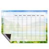 A3 Magnetic Erasable Monthly & Weekly Planner Whiteboard Set for Refrigerator