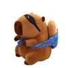 The Thief Capybara Plush Toy Ninja Kapibara Doll Throw Pillow Grab Machine Doll Gift Exchange