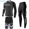 Mens Long Sleeve Rash Guard UV Protection Quick Dry Swimwear Snorkeling Surfing Diving Pool Spa
