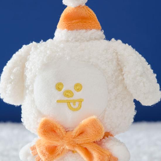 BT21 Klíčenka s panáčkem sněhuláka