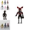 Roztomilá 19cm Fnaf Five Nights At Freddy's 6ks Pvc Herní Postavičky Hračky Pro Děti