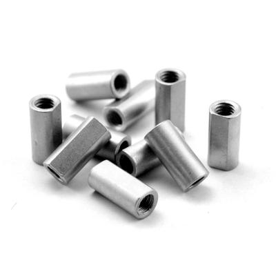 10pcs M3.5 Parafuso de Avanço Pino de Ligação Pino Redondo Biela Aço Inoxidável Biela Porca Parafuso Barril Poste de Ligação