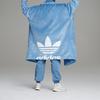 Adidas Originals Trefoil X Ivy Park Faux Fur Plush Long Coat Men Coat Blue H18983