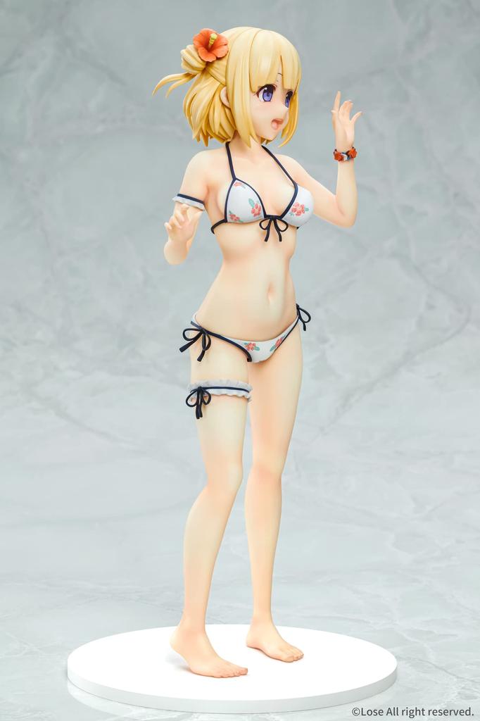 Maitetsu Hinagoromo Paulette Bikini Scale PVC Painted Finished Figure Q-six Ver. 1/6