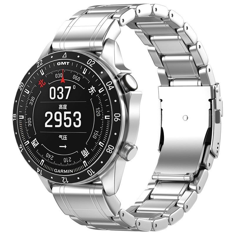 

Титановый сплав ремешок для Garmin Aviator/Adventurer сменный браслет Garmin Fenix 8/Tactix 47мм 51мм 6/7X Forerunner 970 965 QuickFit 22mm серебряный