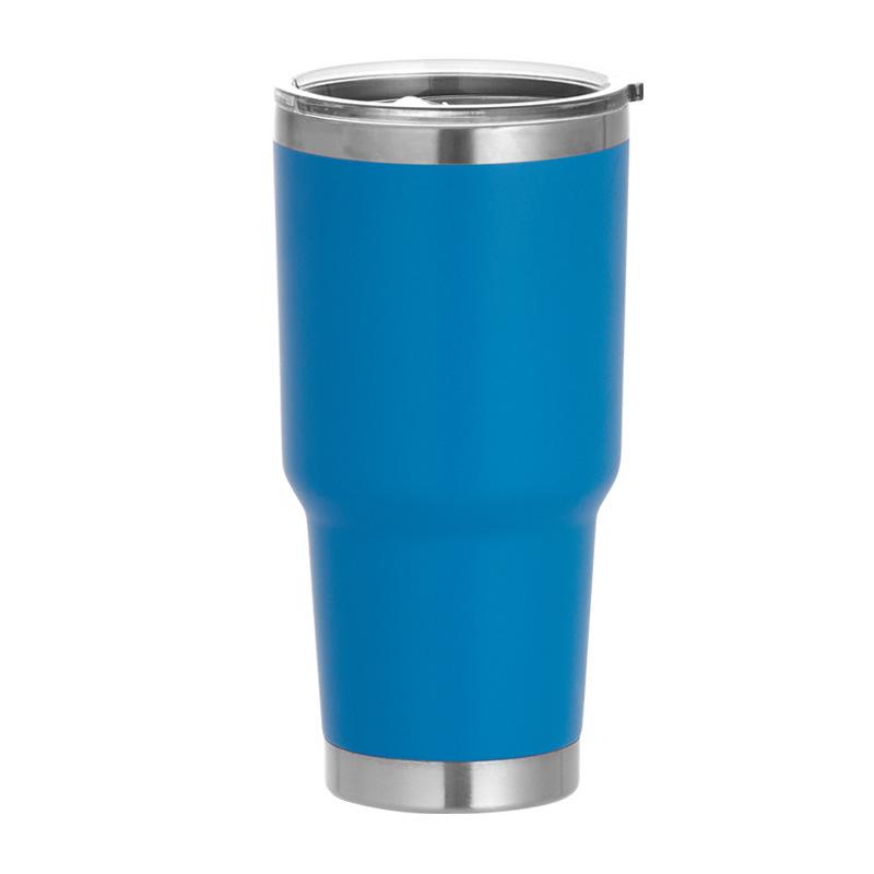 30oz 304 Stainless Steel Vacuum Insulated Car Cup with Powder Coating.