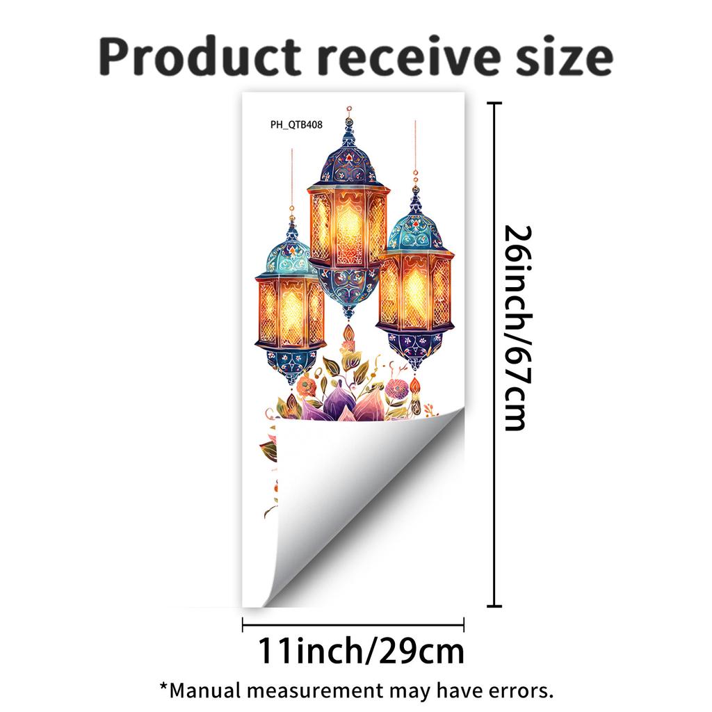 Exquisite Lotus Mandala Bedroom Living Room Entrance Home Decoration Retro Star Moon Self Adhesive Wall Stickers