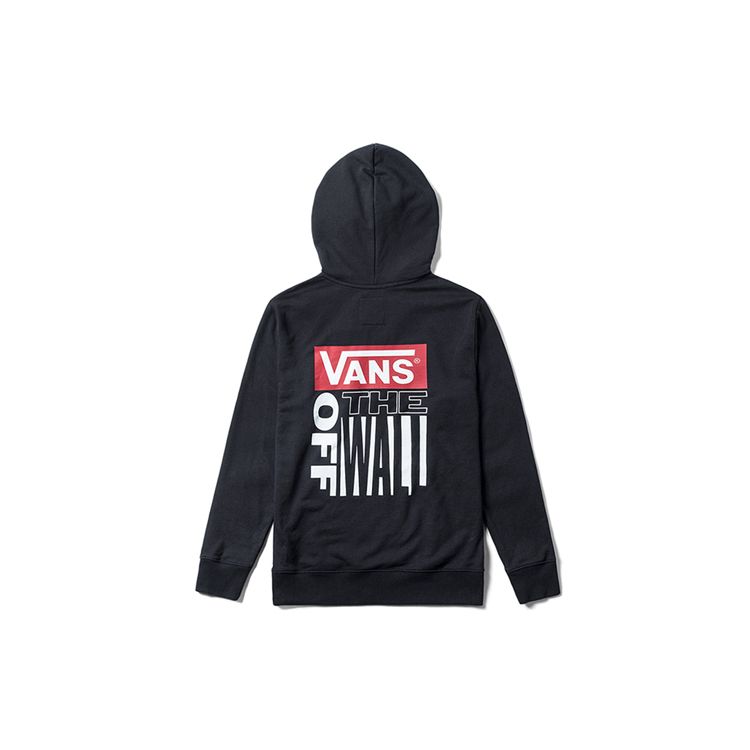 Vans Casual Sport Pullover Hoodie Unisex Tops Black VN0A3QTRBLK