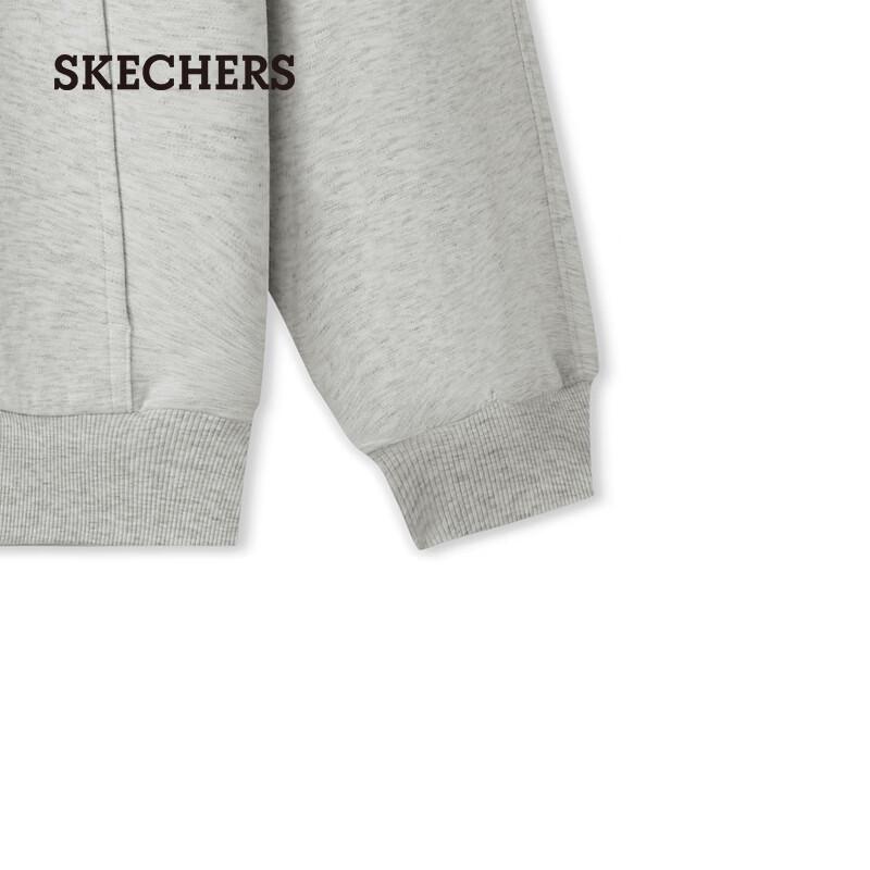 Skechers Women's L325W031 Loose Fit Pullover Sweatshirt
