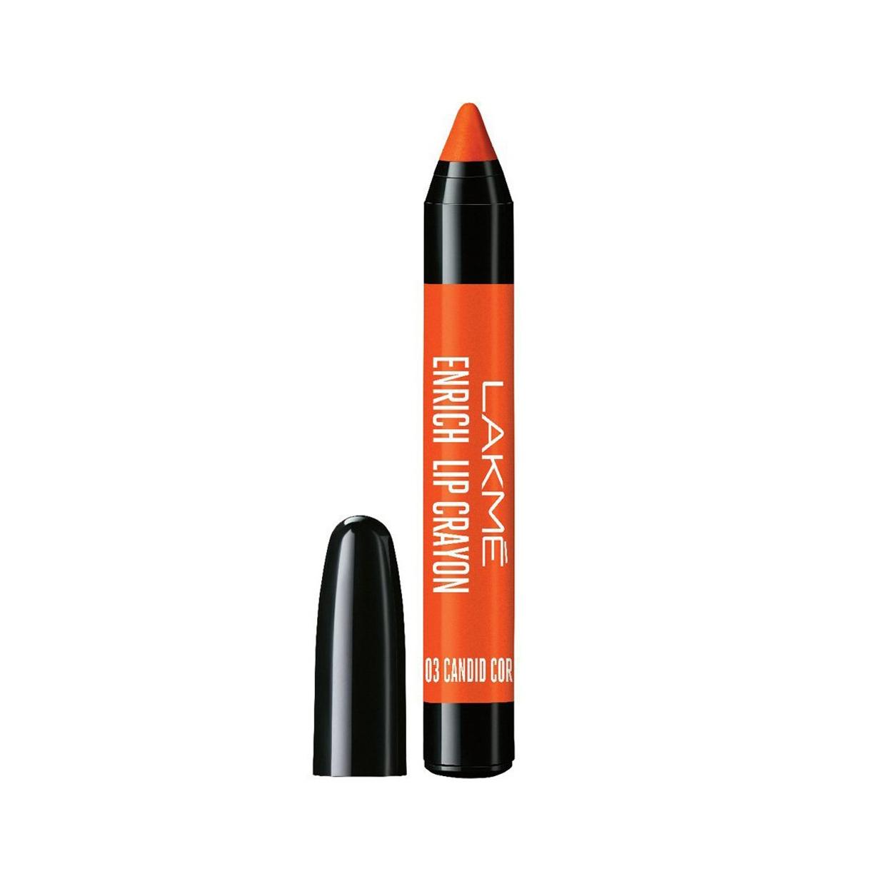

Карандаш для губ Яркий коралл (2,2 г), Enrich Lip Crayon Candid Coral, Lakme 9.625