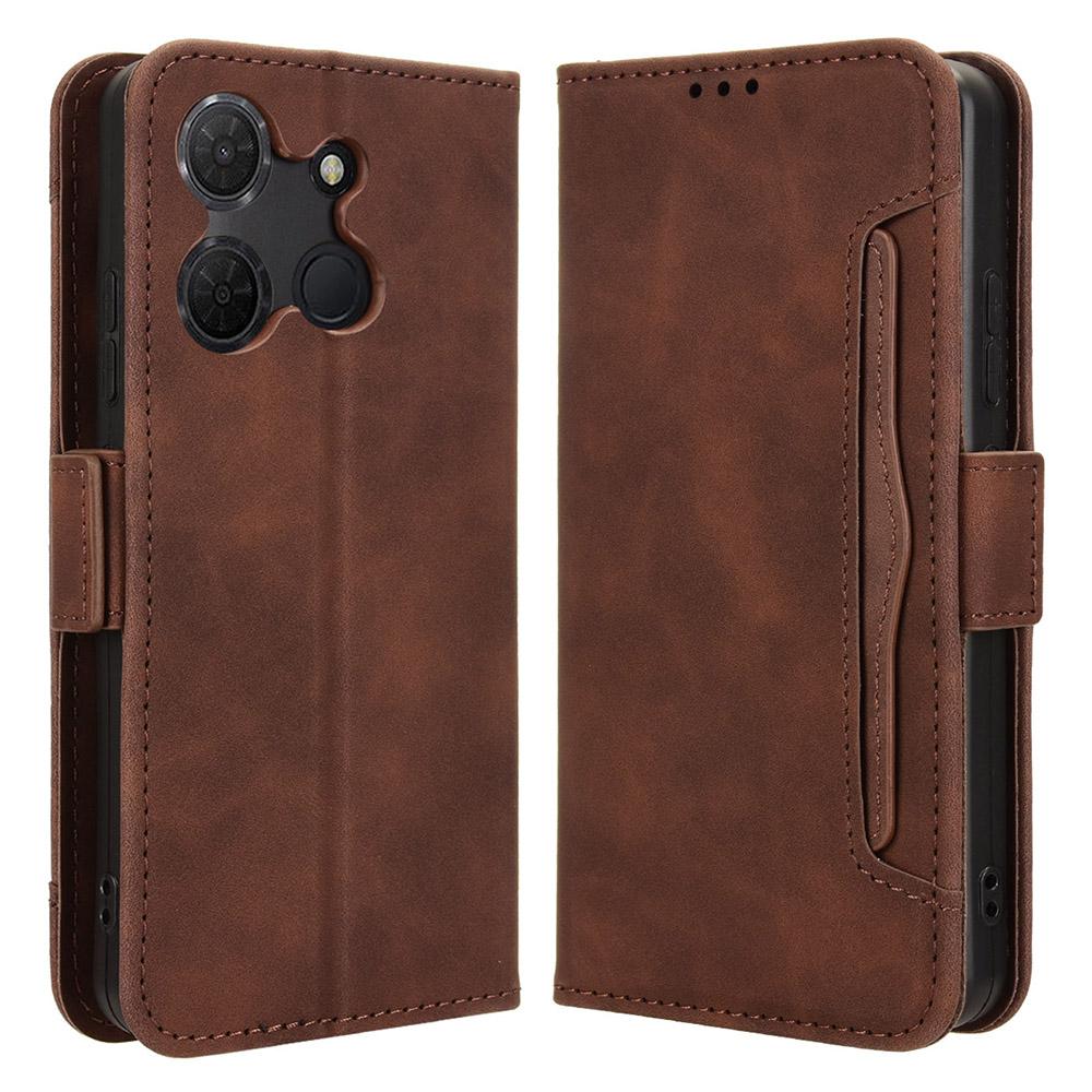 For TCL 503 Leather Case Phone Wallet Cover with Multiple Card Slots