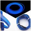 Universal 2M Car Auto Interior Led Decorative Wire Strip Atmosphere Cold Light Blue 12V