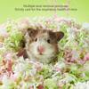 450g Hamster Wood Chip Paper Cotton Thermal Insulation Material Absorb Water Deodorize Hamster Cages Accessories Habitat Decor