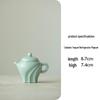 3D Ceramic Gaiwan Teapot Magnet - Creative Tea Ceremony Souvenir