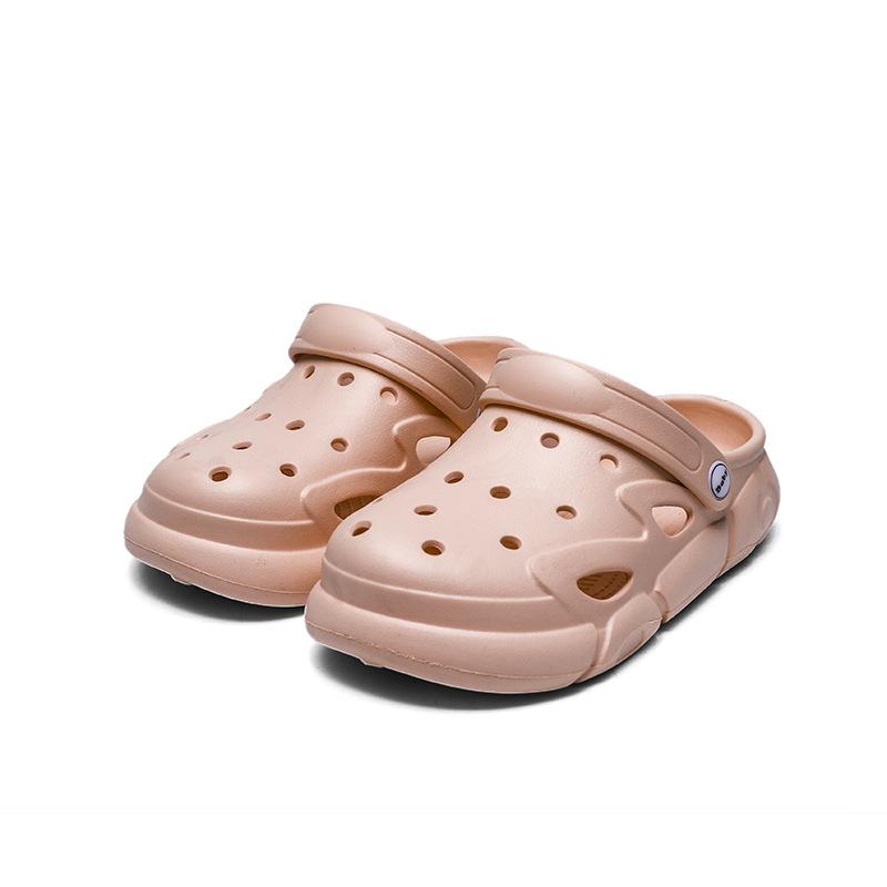 Beach Baotou Non-slip Classmates Hole Shoes New Children's Slippers Boys and Girls Baby Sandals Soft-soled Sandals