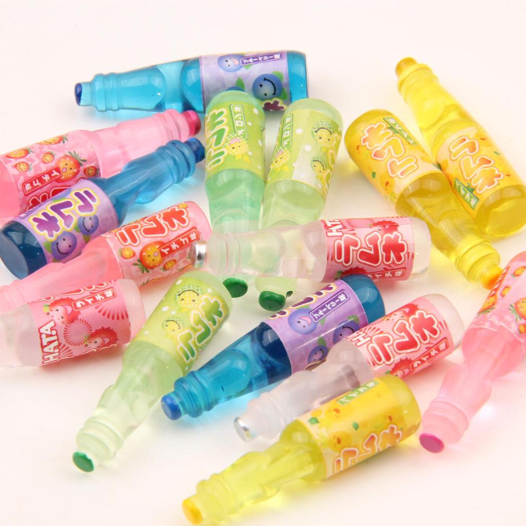Handmade Resin Miniature Soda Bottle Dollhouse Accessory