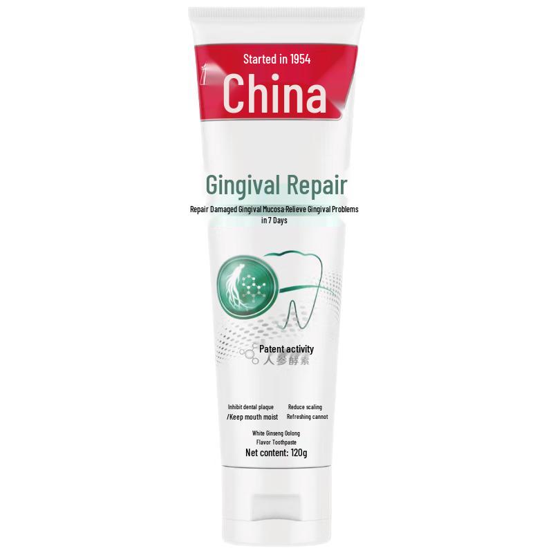 Zhonghua Enzyme Toothpaste White Ginseng Oolong