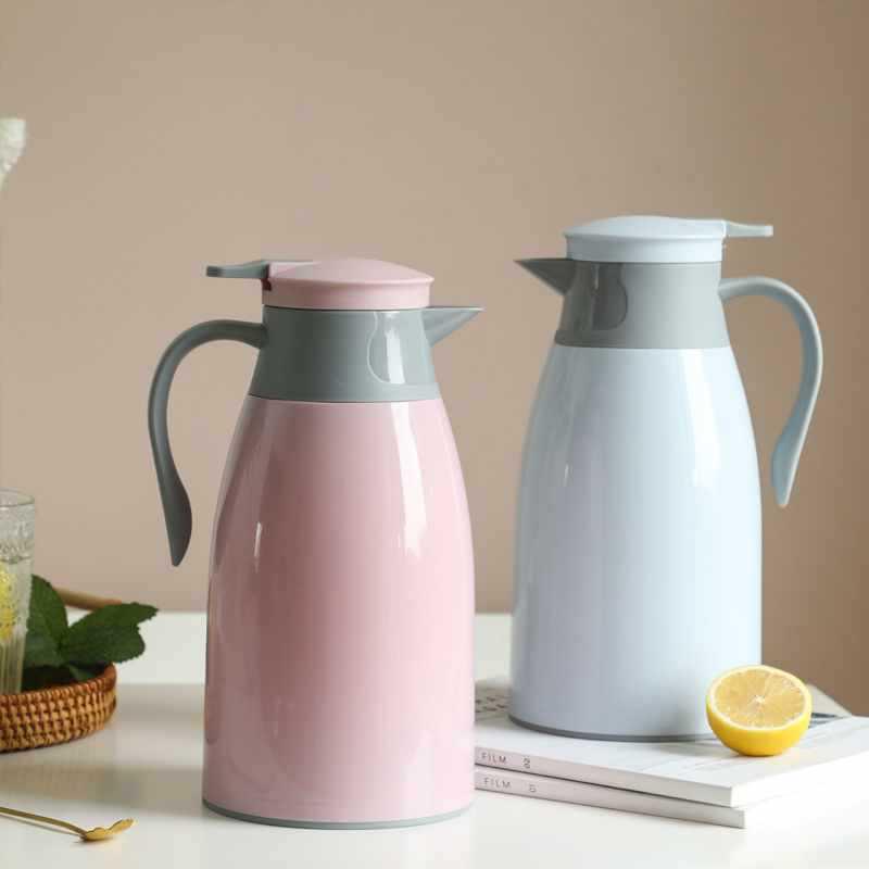 Large Capacity Cat Thermos with Glass Liner - Insulated Kettle for Home and Dorm Use