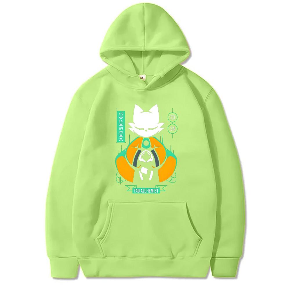 Nine Sols Hoodies Yi "Tao Alchemist" Character Sweatshirts Hot Game Cartoon Print Clothes High Street Casual Pullovers