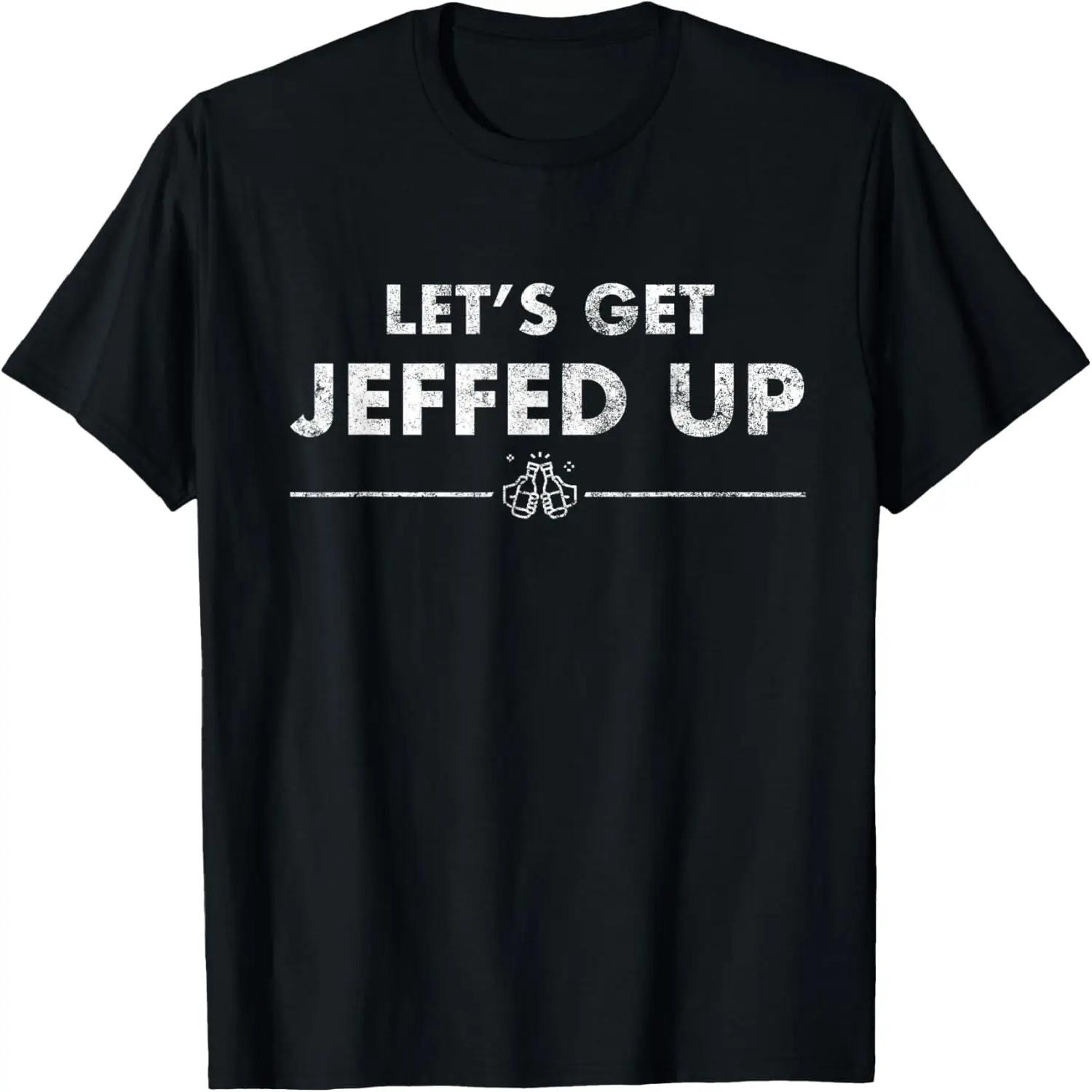 Джефу Это Нужно _Давайте За Джефа_ Выцветшая Пивная Футболка Футболка XXXL