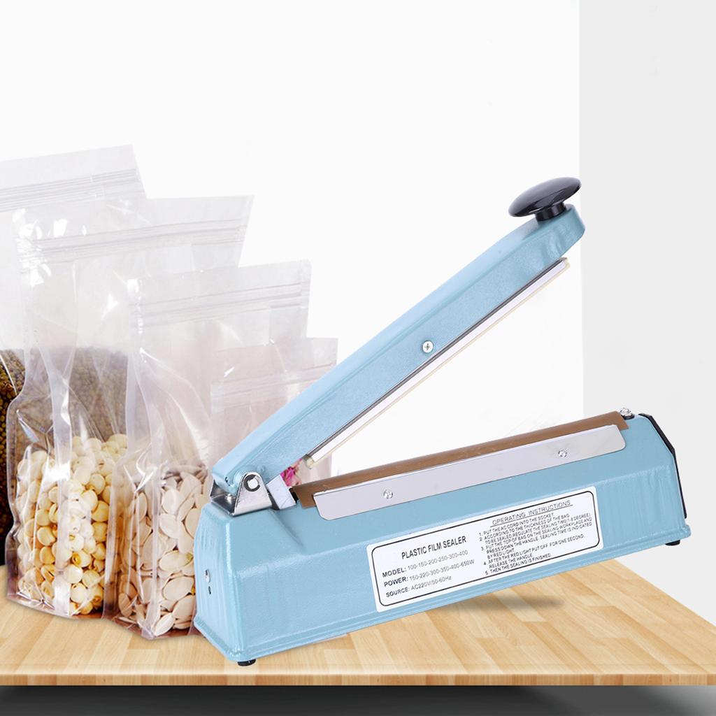 PFS?200 300W 8 Inch Impulse Heat Sealer Manual Sealing Machine Plastic Packaging Bag Sealer