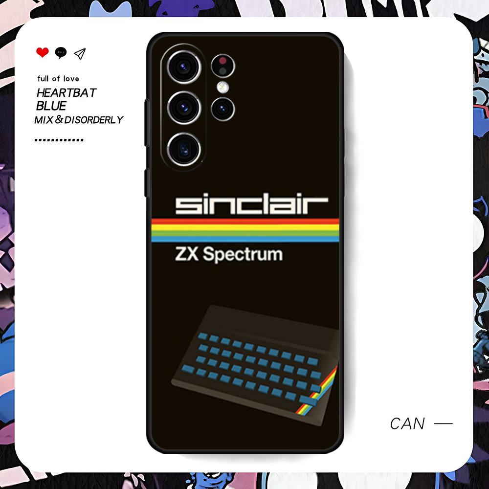 

Sinclair ZX Spectrum Phone Case For Samsung Galaxy S26 S25 S24 S23 S22 S21 S20 Plus Ultra Limited Soft Black Galaxy S21 5G