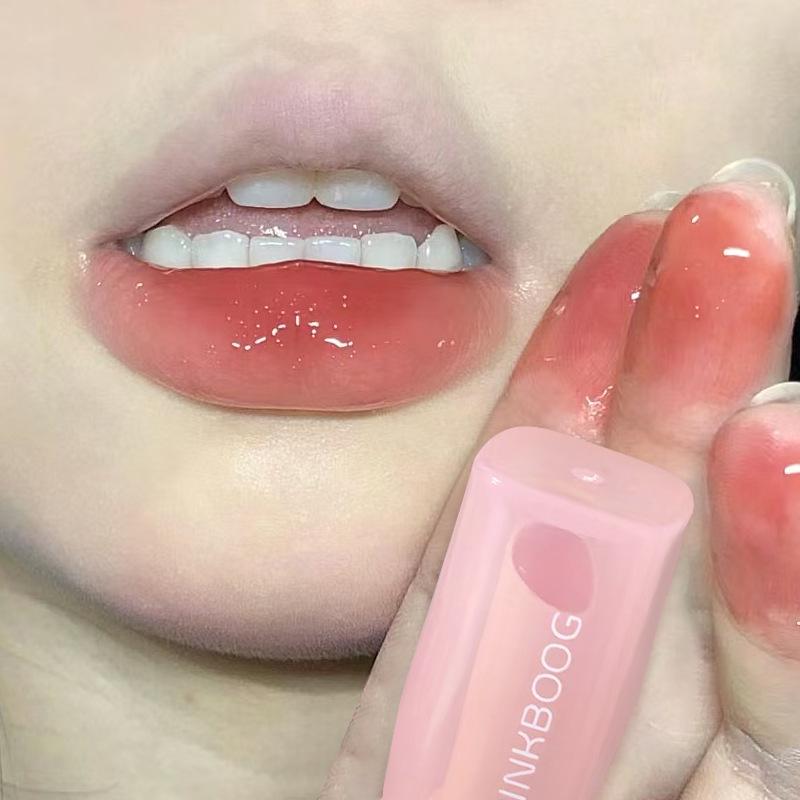 Gentle & Spicy: Cherry Blossom Rose Tea Lipstick - Moisturizing, Non-Fading, Student-Friendly Whitening Nude Lip Gloss