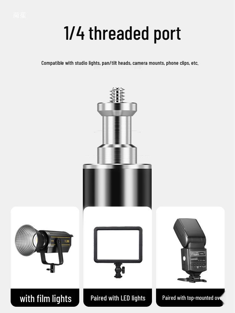 Reinforced 2.8m Stainless Steel Light Stand with Magic Legs for Flash Photography