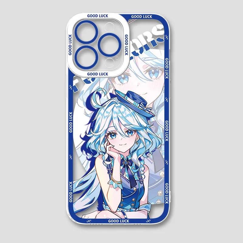 Genshin Impact Phone Case For iPhone 17 16 15 11 12 14 13 Pro Max Mini XS XR 7 Plus 16E Air Shockproof Transparent Cover Fundas