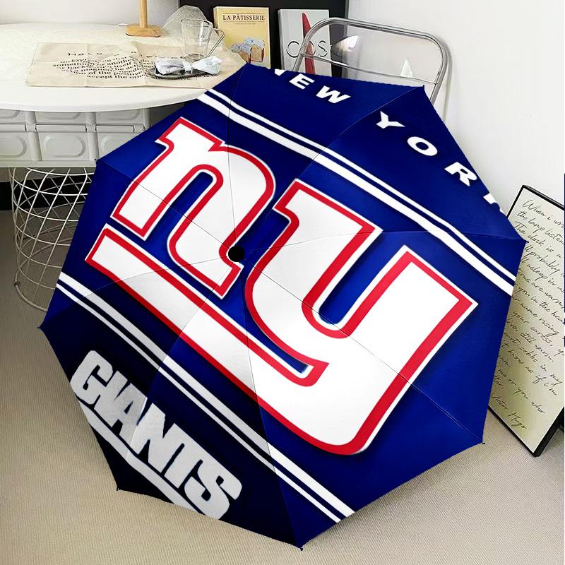 New York Giants Helmet Umbrella Folding umbrella, automatic umbrella 8-Frame for Travel, camping Use Gift for Halloween Christmas