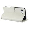 SY-003 For iPhone 16e Case PU Leather Stand View Phone Wallet Cover with Hand Strap