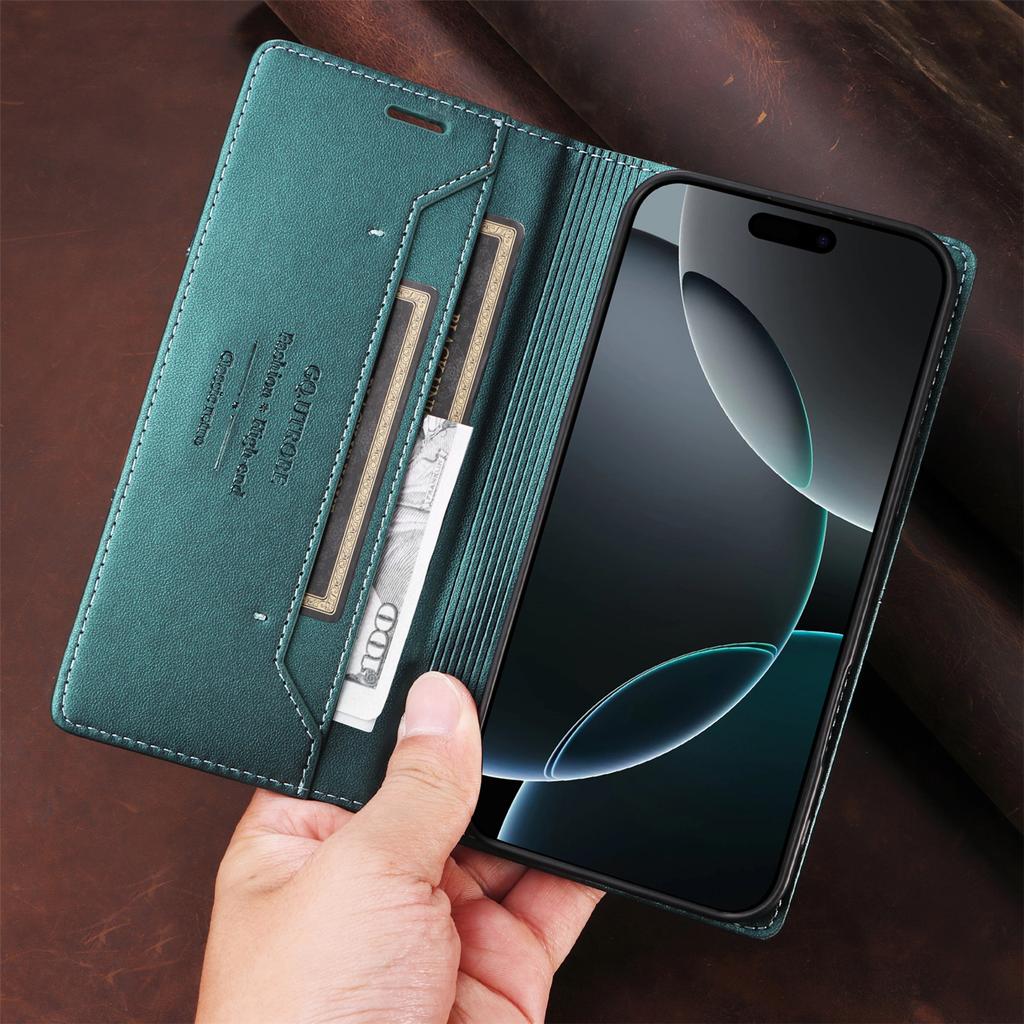 Wallet Case For iPhone Air 17 16 Plus 15 14 Plus 13 12 11 Pro Max XR X XS Max Leather Flip Phone Cover For iPhone 6 6S 7 8 Plus