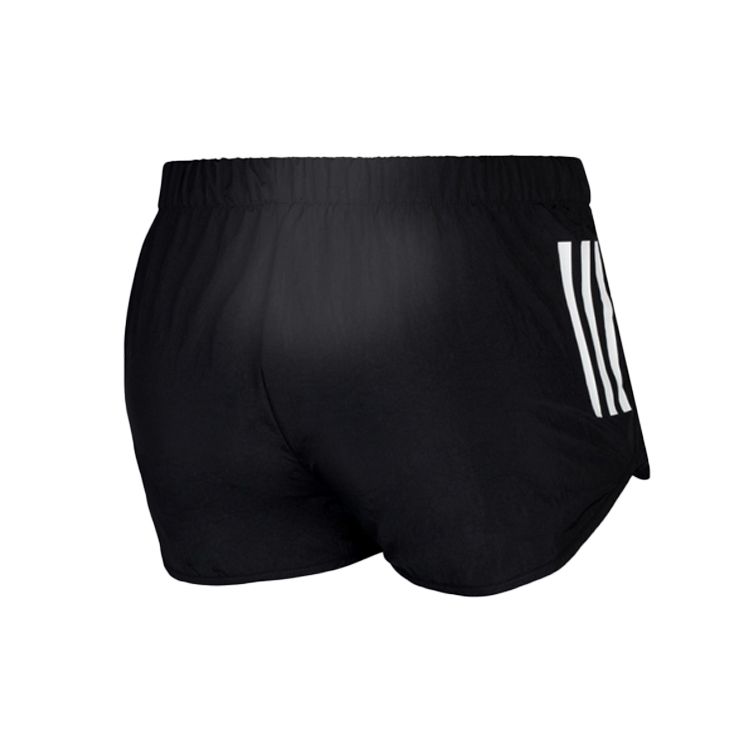 Adidas Neo Three Stripe Printed Sports Shorts Women Shorts Black DU4400