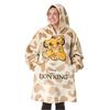 Womens/Ladies Simba Blanket Hoodie