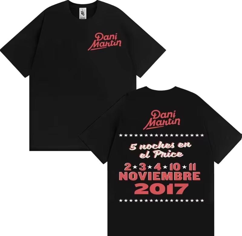 Dani Martin 25th Anniversary Album Merch T shirt Unisex Hip Hop Streetwear Loose Soft Cotton Unisex And Unisex TShirt