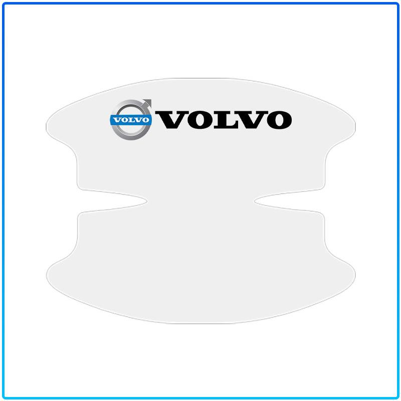 For Volvo Rdesign XC90 S60 XC60 V70 S80 S40 V50 V40 V60 C30 S70 8Pcs Transparent Car Door Handle Bowl Anti Scratch Protective Sticker