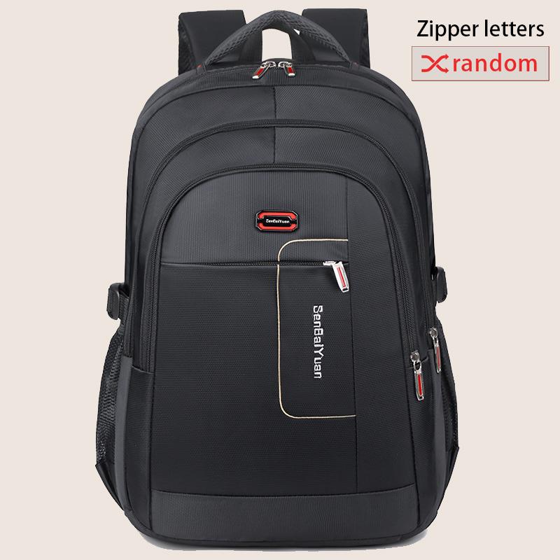 

Прочный мужской рюкзак для поездок на работу - стильный дорожный рюкзак, подходящий для использования в университете, большой вместимости, с регулируемыми плечевыми чёрный