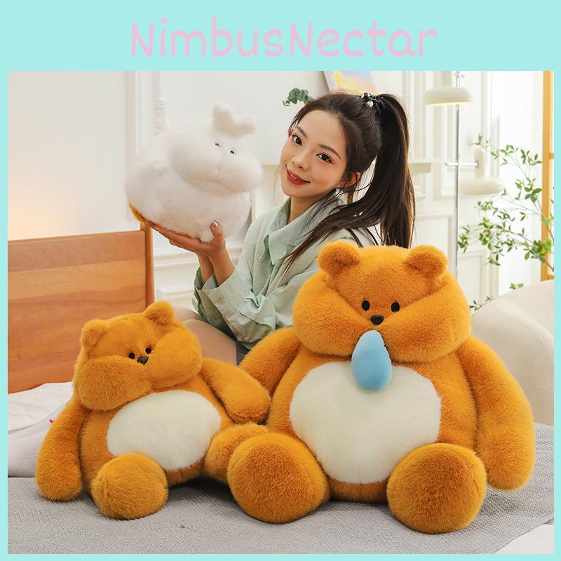 Turn Bear Snotty Into Rabbit Plush Toy Cartoon Stuffed Doll Decoration Gift Kids