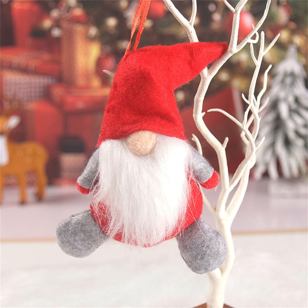 Wichtel-Anhänger Gesichtslose Puppe Wichtel Plüsch Geschenke für Dekorationen Feiertagsgeschenke, Schwedische Figuren Stehender Elf Deko