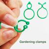 Garden Plant Clips Reusable Plant Support Ties Climbing Plants Clips Vine Support Clips for Indoor Outdoor Gardening