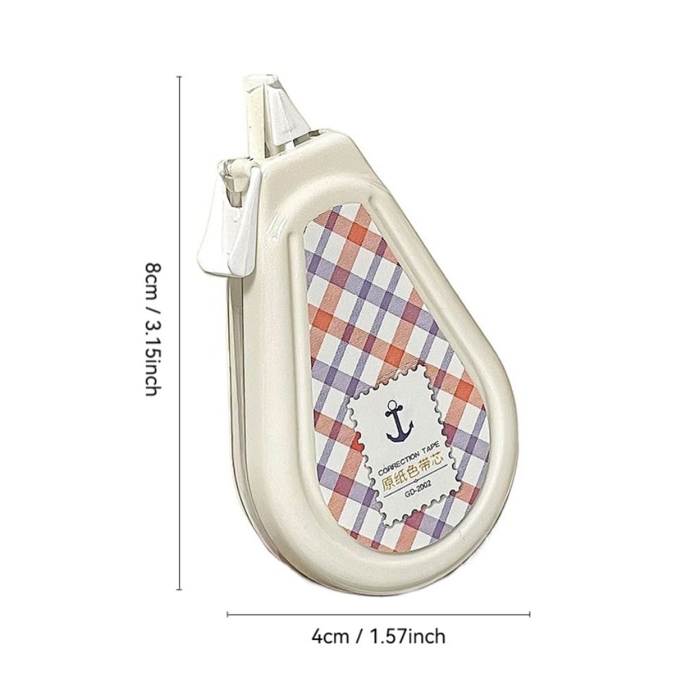 5pcs/Set Flip Design Coating Tape Smooth Student Alteration Tape Correction Band  School Supplies