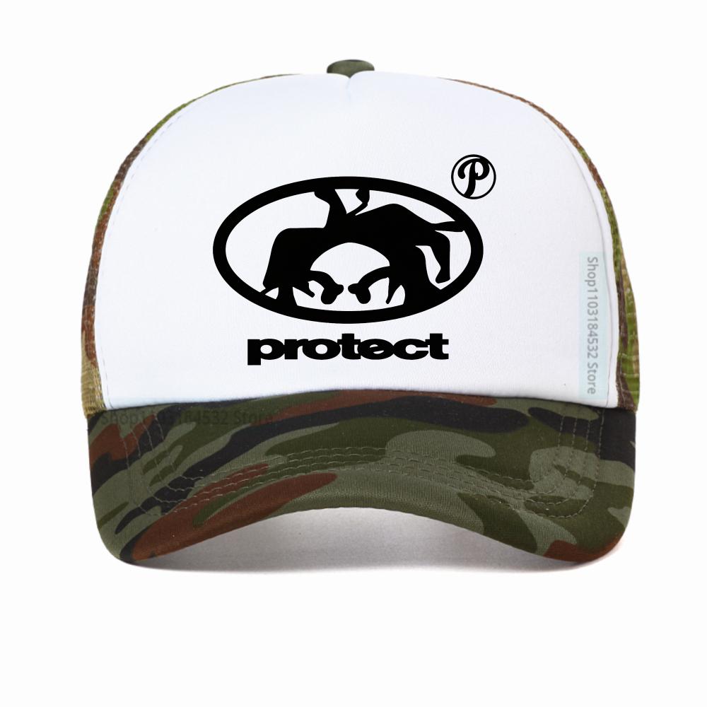 

Protect Graphic Print baseball cap Summer Korean Fashion Y2k Streetwear Aesthetic hats Women adjustable Mesh breathable caps Adjustable