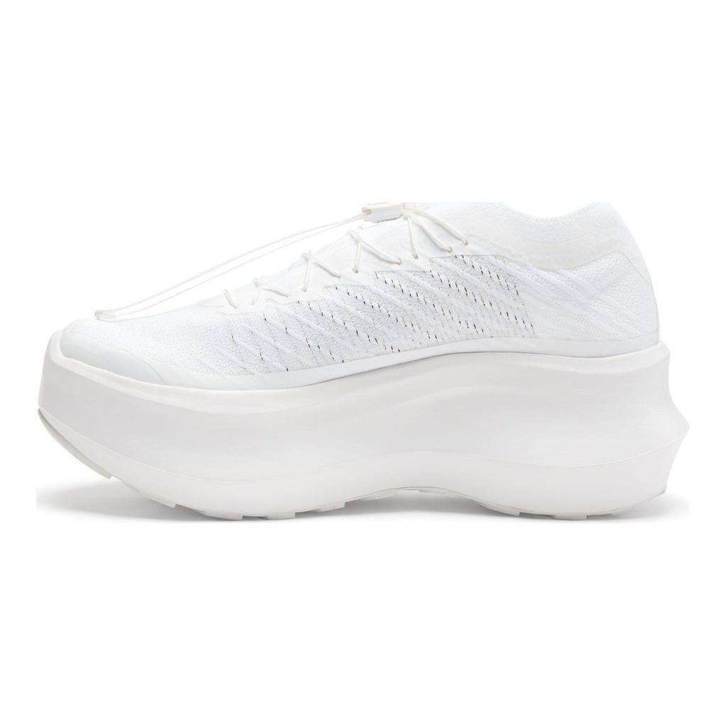 Comme Des Garçons X Salomon Phantasm 2 Fabric Fashion Thick Sole Sports Shoes Unisex Sneakers White 471953