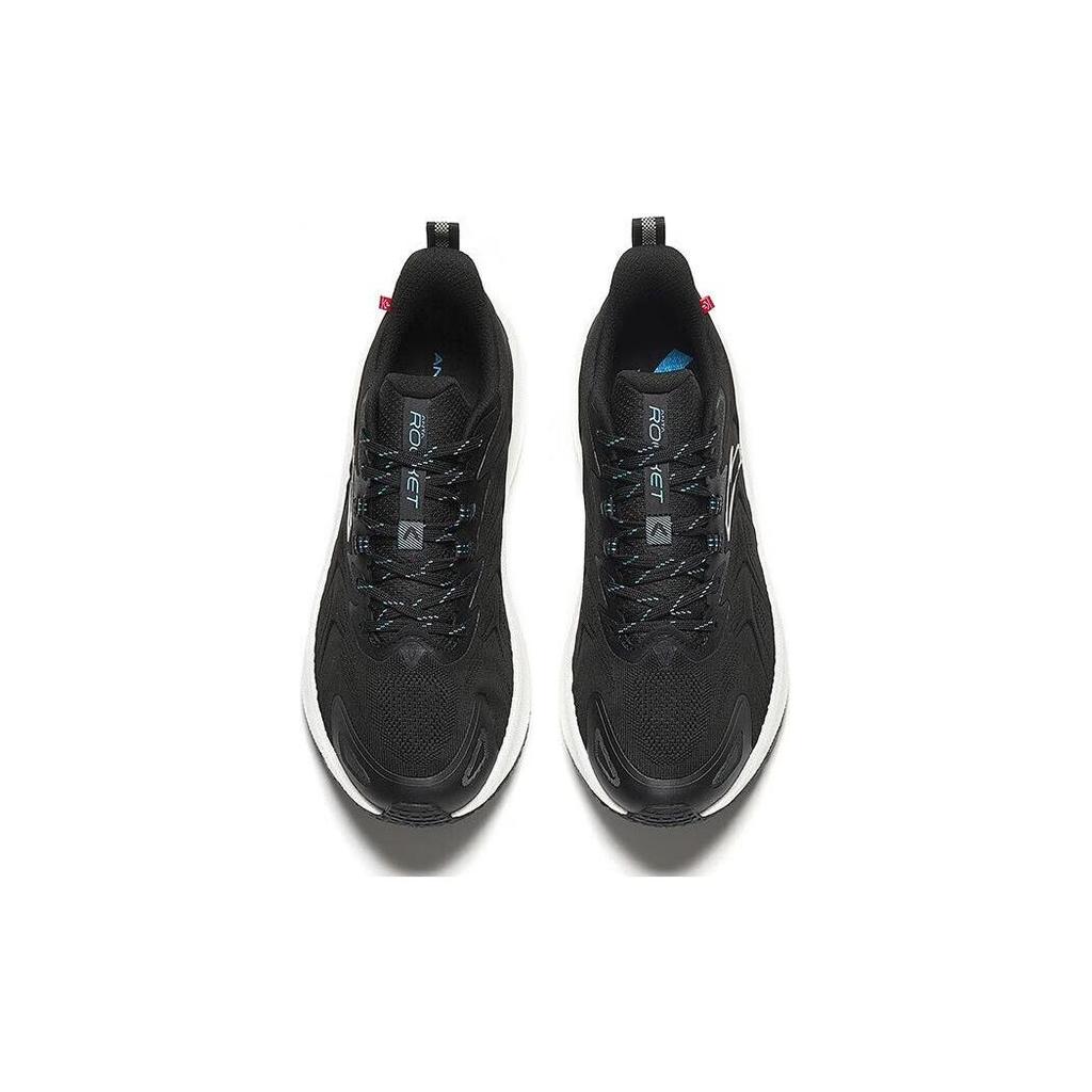 Anta Rocket 5.0 Comfortable Cushioning, Wear Resistant Low top Trail Running Shoes Men's Black Gray 112345523-7