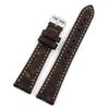 18mm 20mm 22mm Retro Nubuck Leather Strap Quick Release Bar Wristband Brown Green Coffee Men Women Universal Bracelet Watch Band