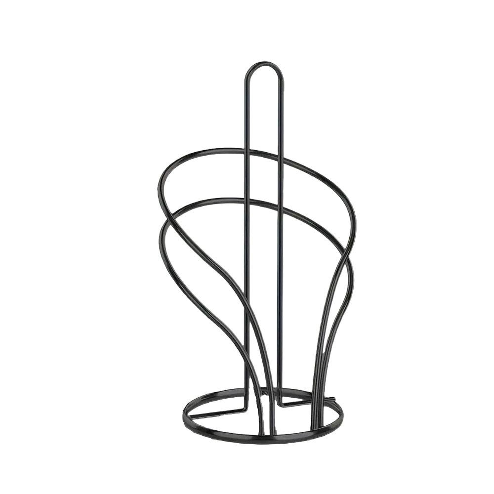 Black Gold Paper Towel Holder Reinforced Base Toilet Tissue Holder  Kitchen Use