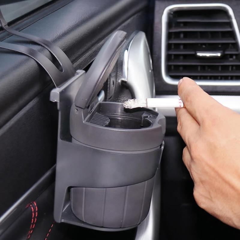 Plastic Cup Holder, BlackCar Cup Holder Side Window Backseat Hangings Water Cup Drink Bottle Organizers Stand