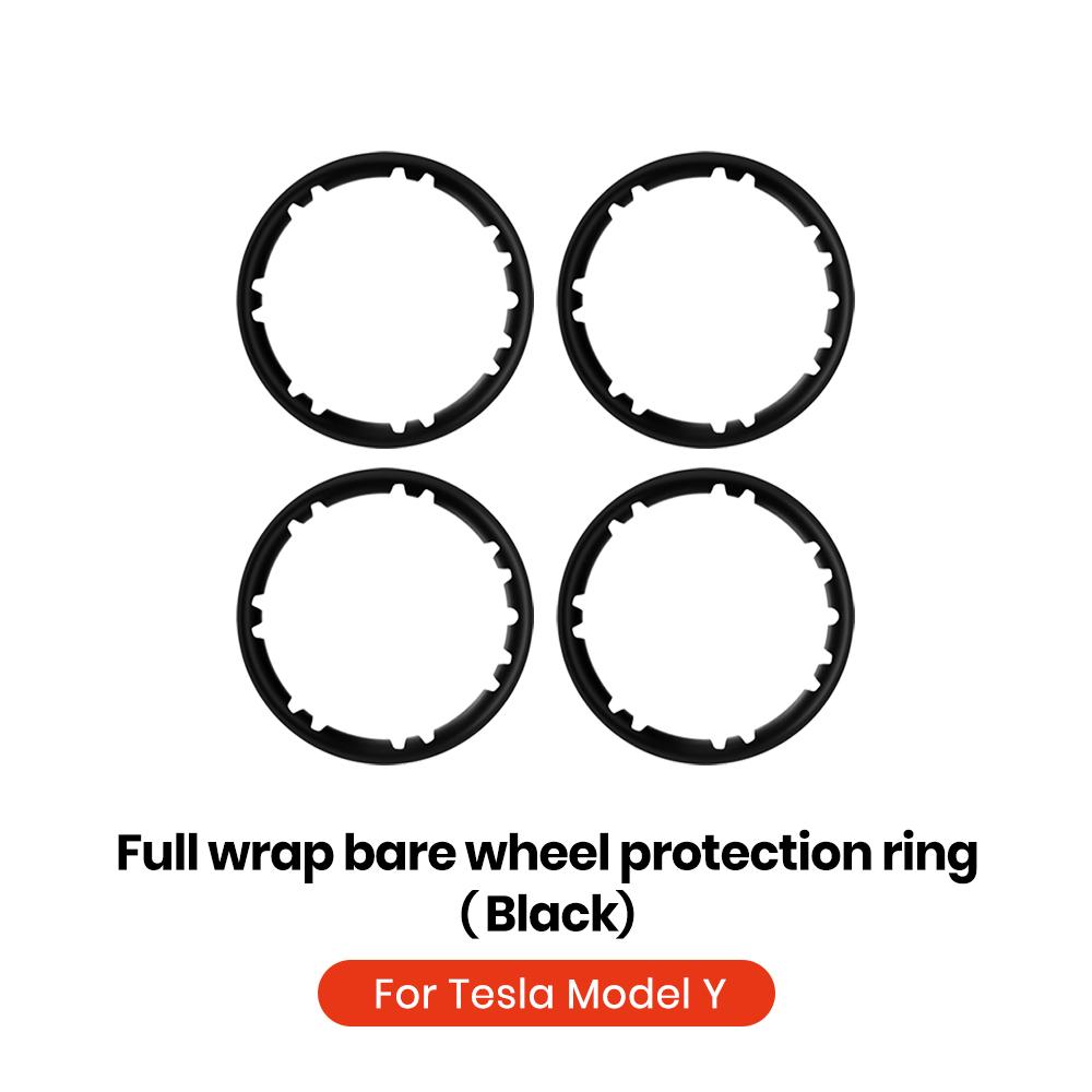 YZ for Tesla Model Y 19 Inches Wheel Protection Wheel Hub Protection Patch Protectors Automobile Accessories