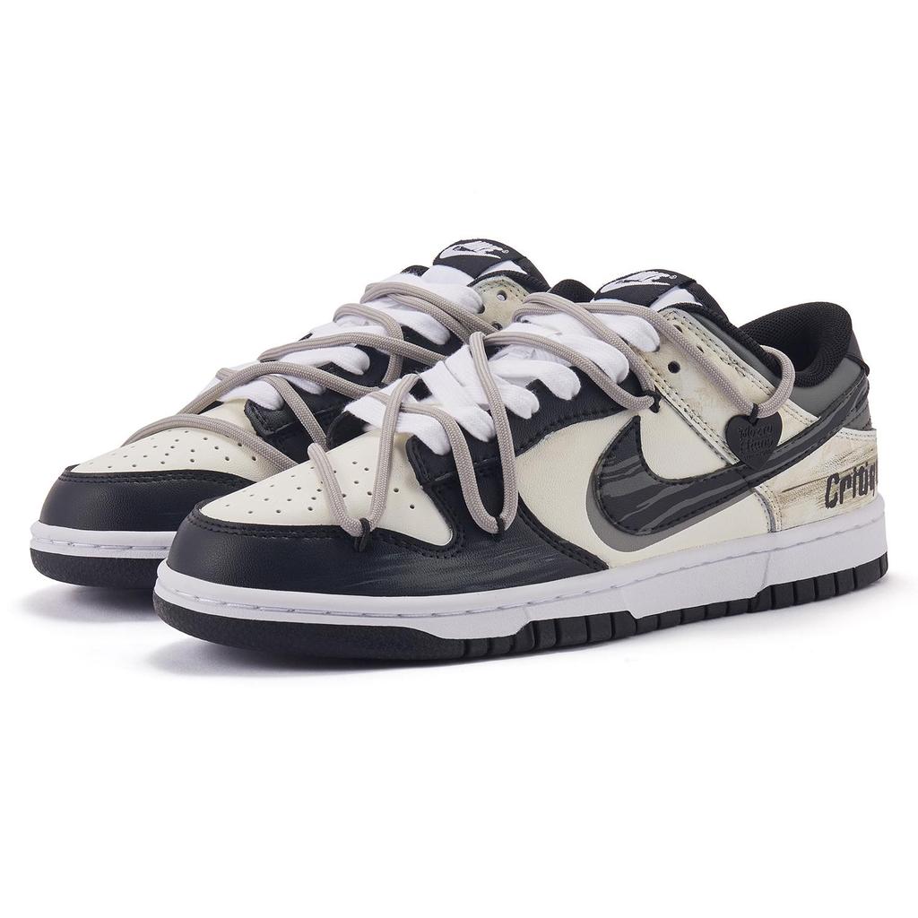 Nike Scarpe Skateboard Dunk Criticism Low top GS Nero Bianco Giallo CW1590-100(Team98-)