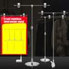 Metal Banners Holder Store Counter Poster Display Stand Signage Stand Adjustable Advertising Signs Stand for Supermark